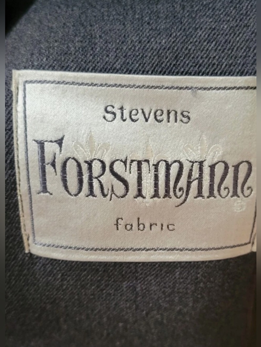 Vintage Stevens Forestmann Wool Mink Coat S M Grey - Picture 8 of 11